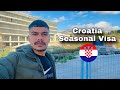 Croatia seasonal visa  job problems in croatia 