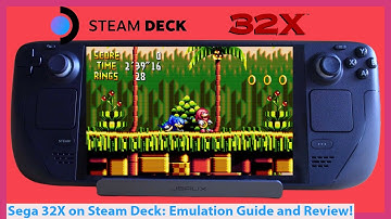 Sega 32X Emulation How To on Steam Deck! PicoDrive Emulation Tutorial, Guide and Review!