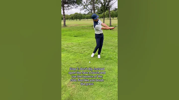 How to get backspin on wedge shots 👇🏼🤔