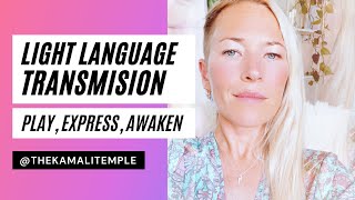 Light Language Activation // Aquarius Full Moon