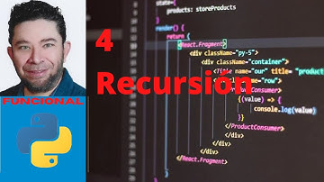 Recursión - 4 - Programación Funcional Python
