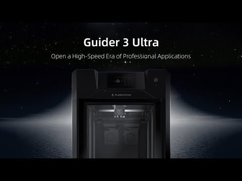 Read more at https://www.flashforge.com/product-detail/flashforge-guider-3-ultra-3d-printerWith the new ultra-fast algorithm and lightweight and stable struc...