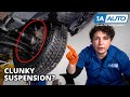 Clunking noise coming from the front of your car or truck? Steps to identify suspension issue!