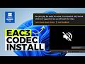 EAC3 FIX | Video Sound Problem