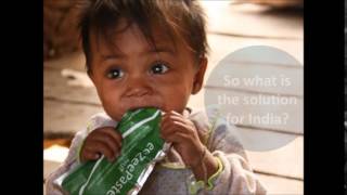 Famine Kills Millions in India - A Revolutionary New Food Product (RUTF)