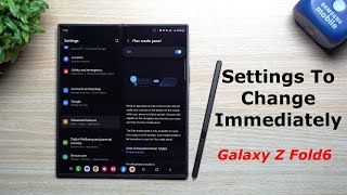 Galaxy Z Fold6 - Settings To Change Immediately! [Plus Some Tips & Tricks] screenshot 4