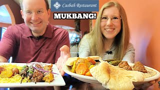 Casbah (Local Memphis Restaurant) Mukbang!
