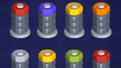 Nut Sort Puzzle Levels 32 333 34 35 36 37 38 39 40 Gameplay