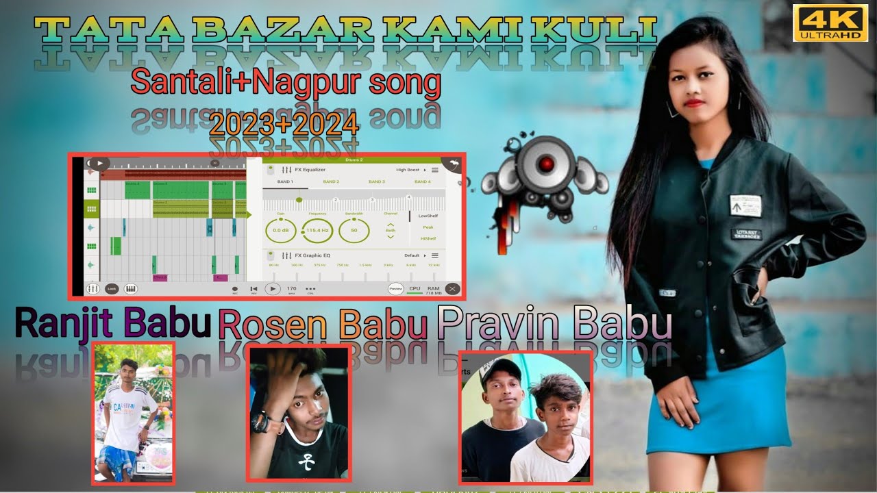TATBAZAR KAMI KULI NAGPURI SONG VIDEO SANTALI 20232024 Rosen babu remix