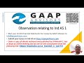 #Video57 - Observation relating to Ind AS 1