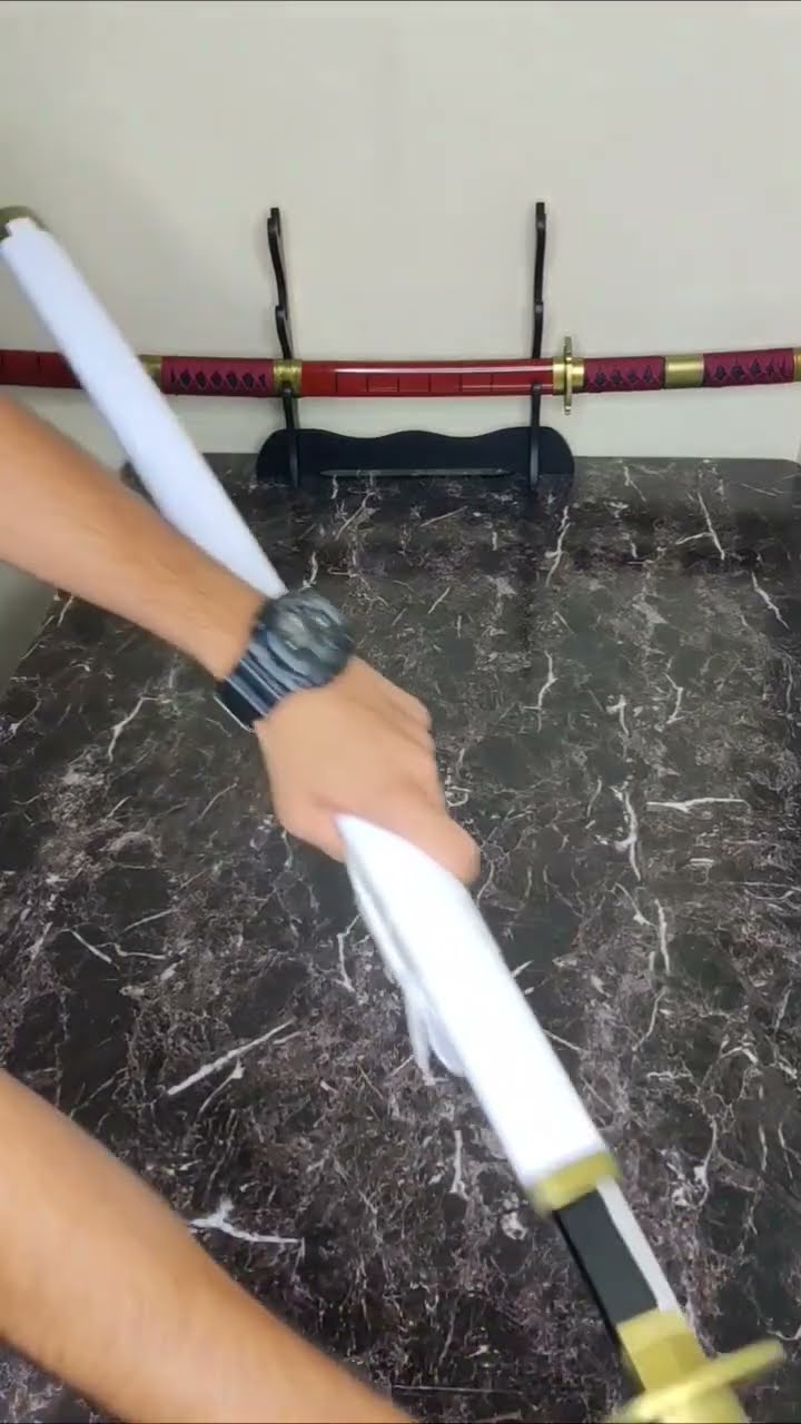 Unleash your inner swordsman with Zoro's legendary katana set. Ready 