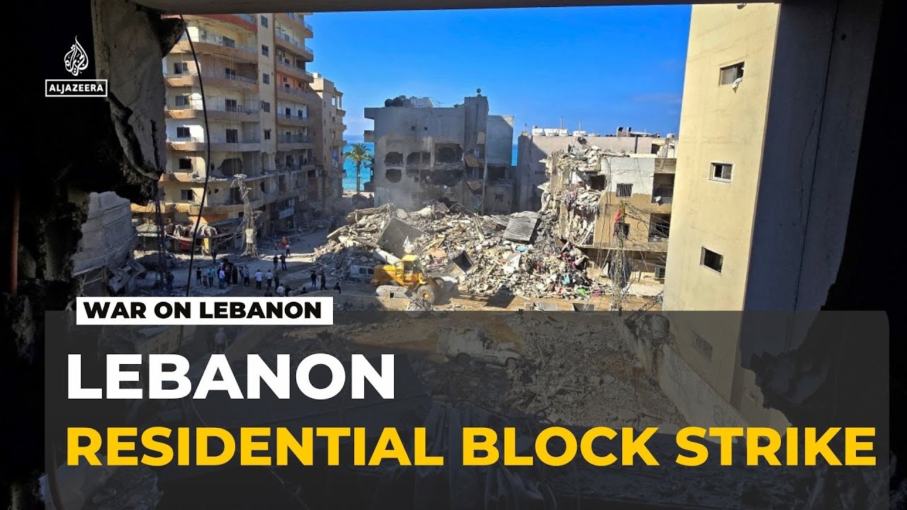 إسرائيل تقصف مباني في جنوب لبنان: عائلات تُهجّر جراء القصف الذي دمّر حياً سكنياً