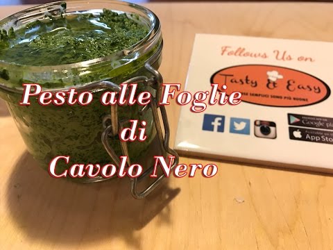 Pesto alle Foglie di Cavolo Nero - Ricetta Toscana