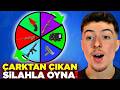 ÇARKTAN ÇIKAN SİLAHLARLA WİN ALMAK? 😱 (İMKANSIZ) | PUBG MOBİLE