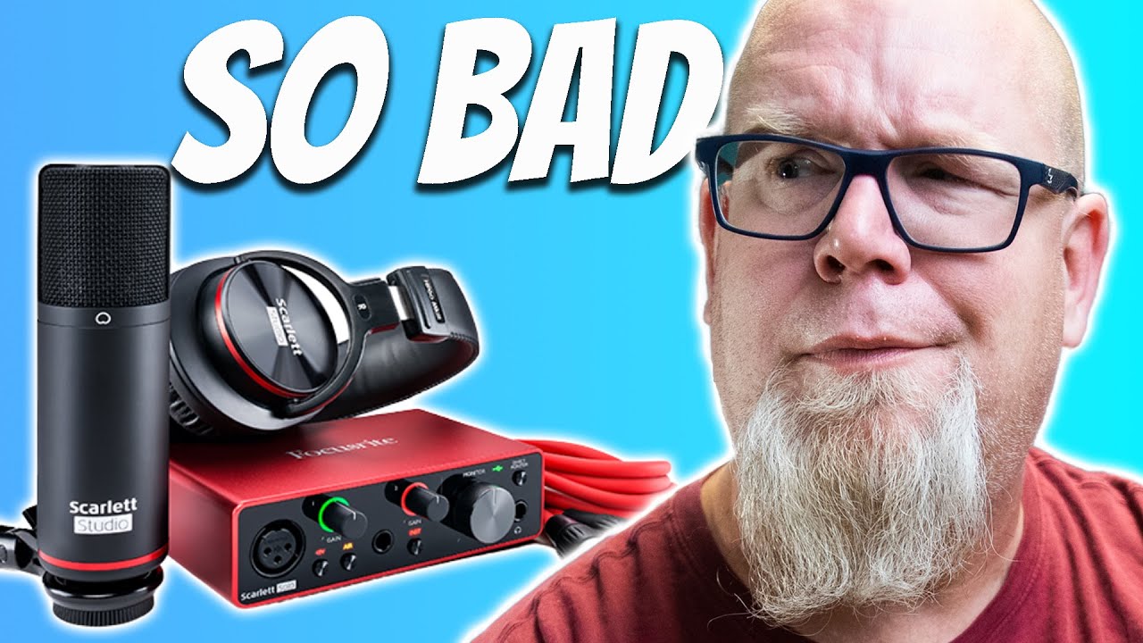 Outline Video Do NOT Buy The Scarlett Solo Studio Kit
