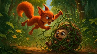 Chipnut Helped A Hedgehog Untangle From Vines