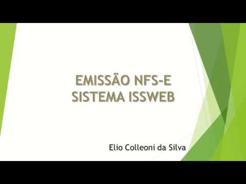 EMISSÃO NFSE - NOVO ISSWEB v3