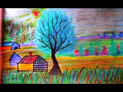 Featured image of post Easy Scenery Drawing With Wax Crayons - Does society consider them a true art medium?