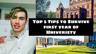 Top 5 tips for your First year at University