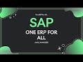 Sap erp  one solution for all  benefits of learning sap erp