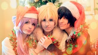Owari No Seraph Cosplay Mika, Yuu & Shinoa Its Christmas Time