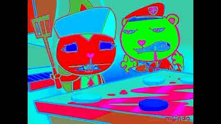 Happy Tree Friends - Flippin Burgers In Weird Helium Chorded