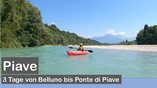 Fiume fantastico: Piave  drei Tage mit Luftbooten auf einem der schönsten Flüsse Italiens