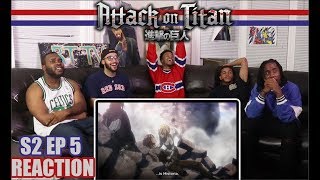 HISTORIA: ATTACK ON TITAN 2X5 REACTION/REVIEW (SEASON 2 EP 5)