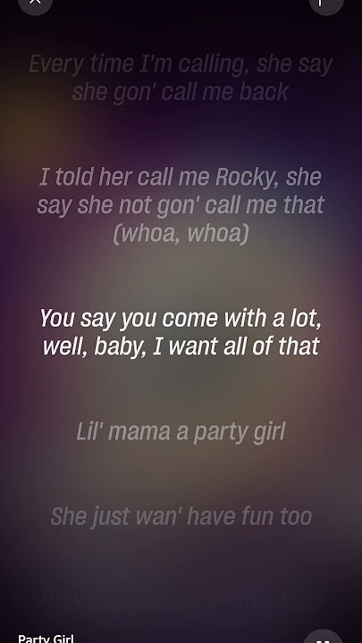 #music #lyrics #musiclyrics #song #partygirl