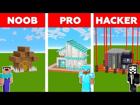 Minecraft NOOB vs PRO vs HACKER : ZOMBIE BASE DEFENSE CHALLENGE in minecraft / Animation