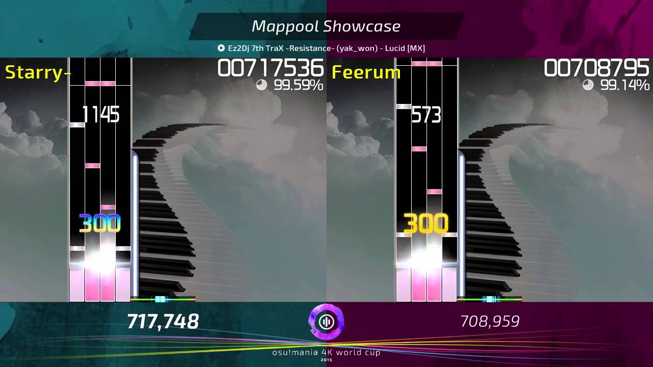 osu!mania 4K World Cup 2023, Round of 16 - Part 5 - osulive on Twitch