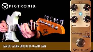 Pigtronix PHILOSOPHER'S TONE GERMANIUM GOLD - YouTube