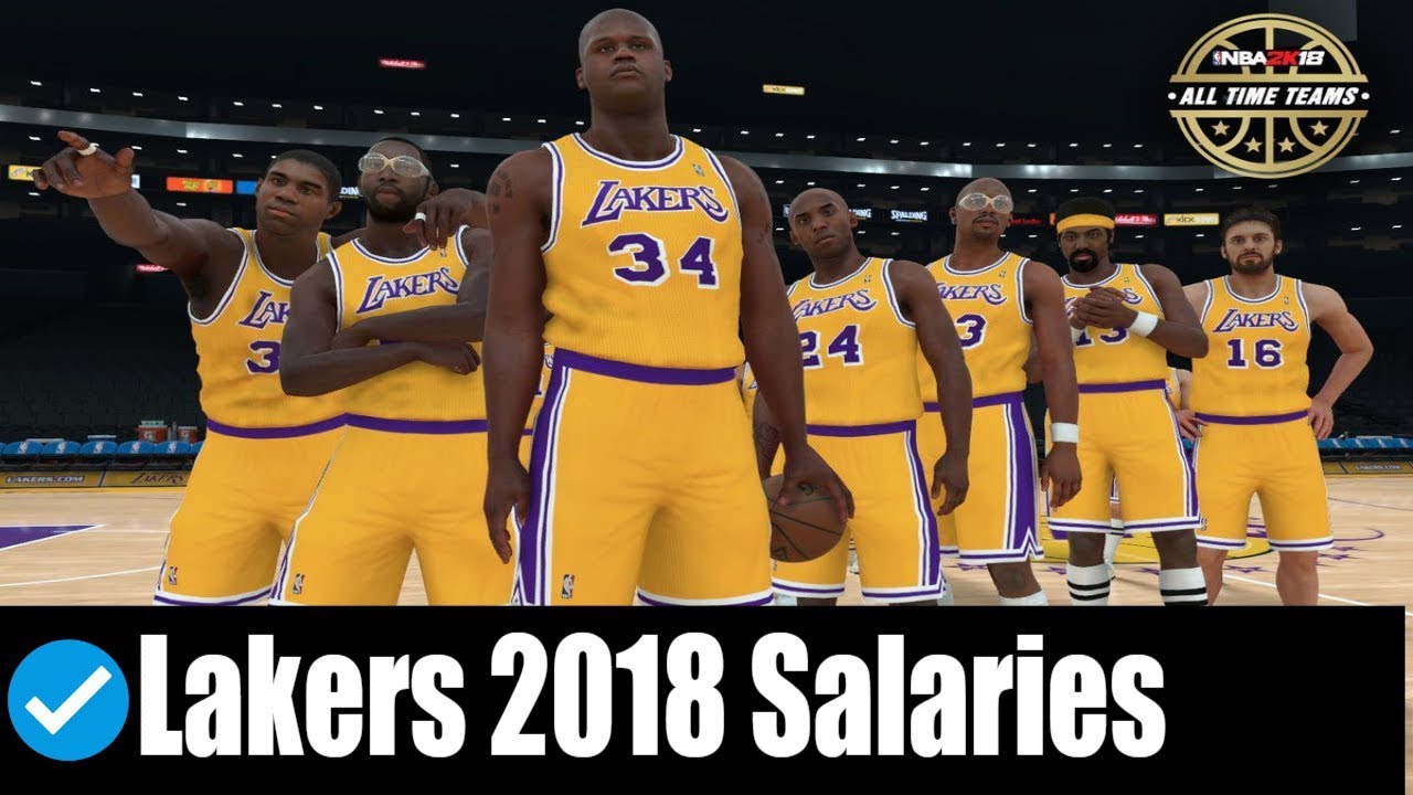 Los Angeles Lakers team Salary YouTube