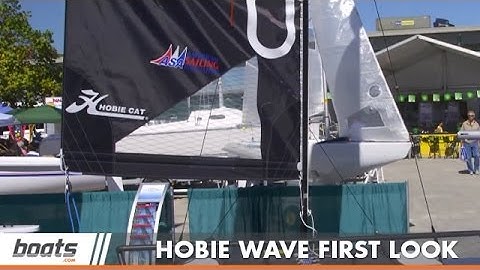 Hobie Wave Sailboat Restyled with ASA Collaboration
