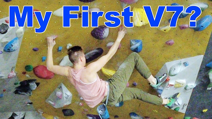 I Climbed My First V7 In Just 7 Weeks! Here's How I Did It