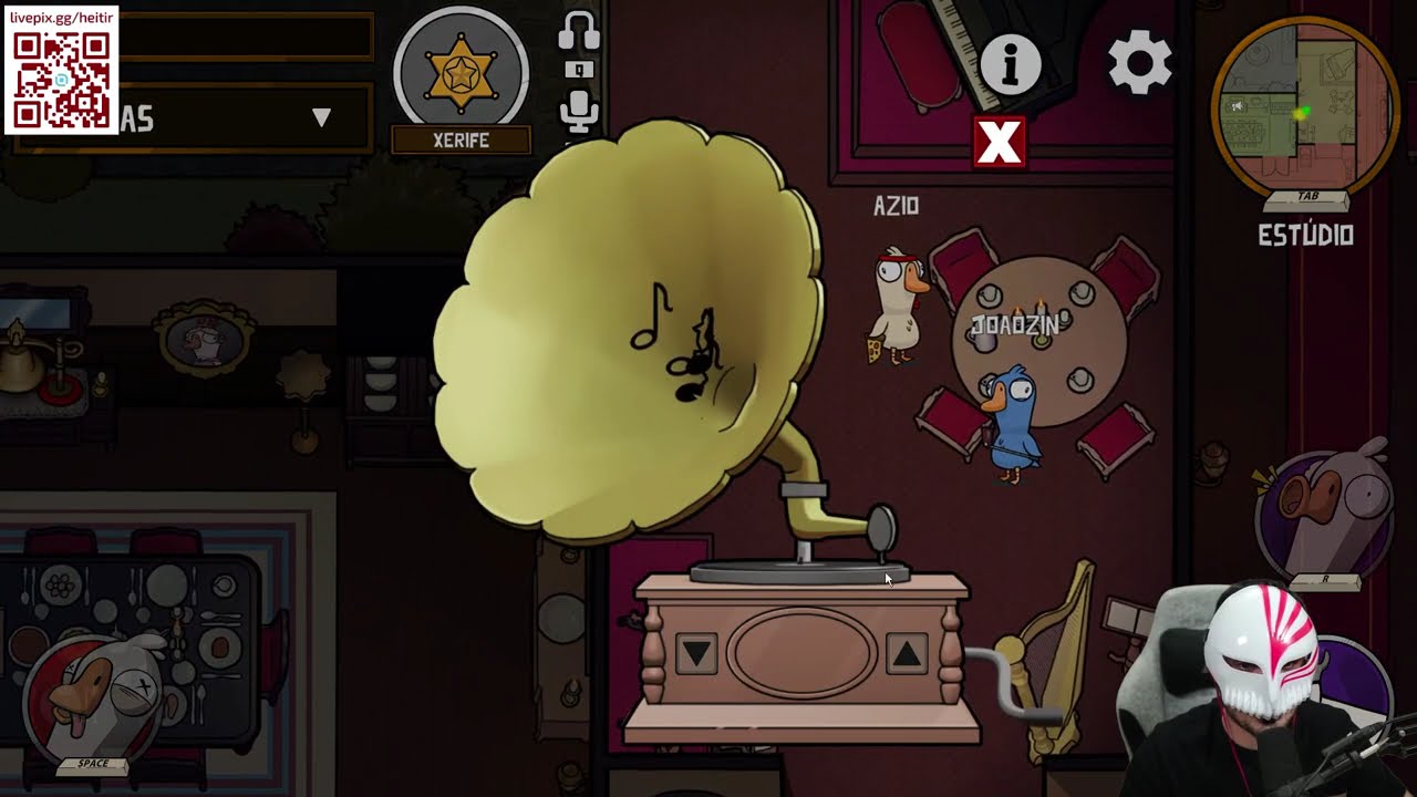 Heitir e amigos jogando Goose Goose Duck #15