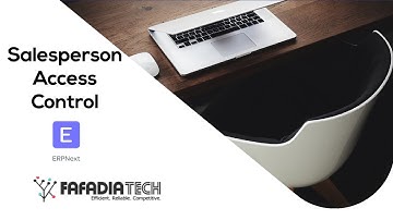 ERPNext Restrict Access to Sales Persons