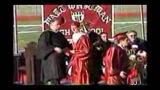 Alex Receives His Diploma