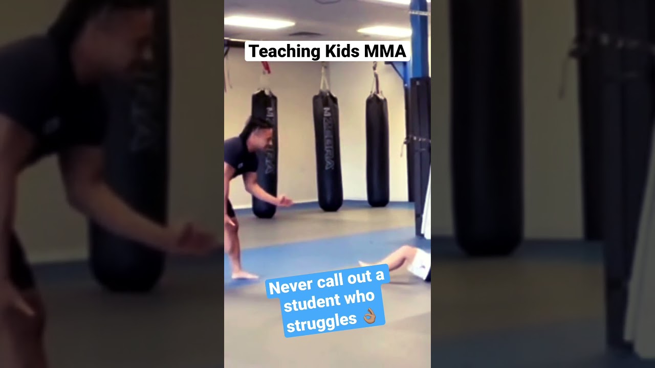 How to teach kids MMA! 