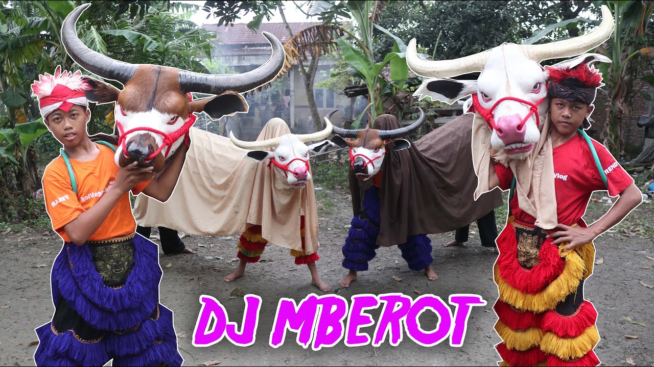 BANTENGAN KEBO BULE VS KEBO JOWO PUNYA NADIN AND FRIEND MBEROT LAGU DJ