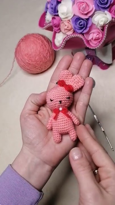 Что-то на розовом!💗Зайка доступна на Озон (арт.1373407354) #амигуруми # ...