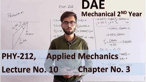 Lec. 10 | Phy 212 |App. Mechanics | Moment levers & Mechanical Advantage of Lever | Mech. 2nd Year |