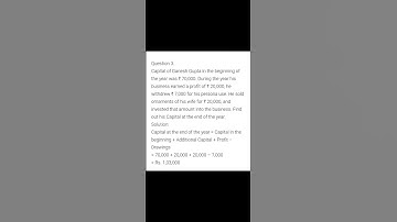 Que no. 3 with solution| Accountancy Class 11 | Accounts from Incomplete Records | 2018-19