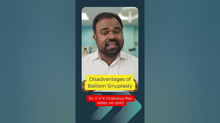 Disadvantages of Balloon Sinuplasty #sinusdoctor #healthshorts #healthtips #shorts