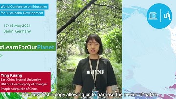 Ying Kuang, East China Normal University, UNESCO learning city Shanghai, People