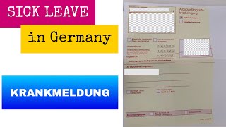 Paano mag Sick Leave sa Germany? | Krankmeldung | Pinoy Nurse in Germany | Bryan Genetiano