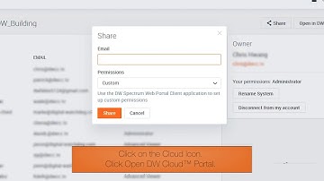 DW Spectrum® IPVMS Feature Tutorials: DW Cloud Add System and User