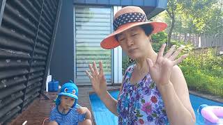 Hejna kaj nepo 손자와 함께