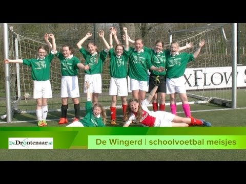 VIDEO | Bijna alle meiden van winnende basisschool De Wingerd zitten op voetbal