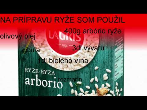 Príprava Arborio ryže